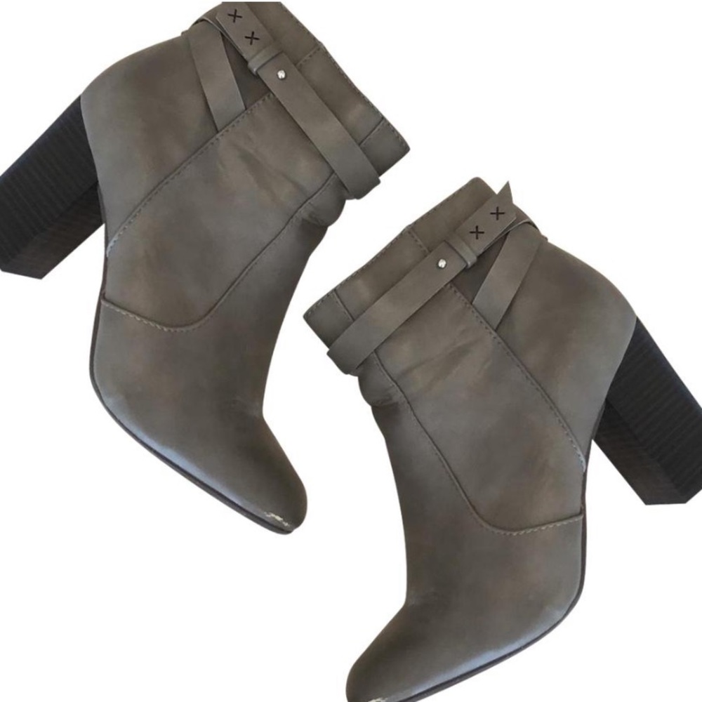 Grey Ankle Booties